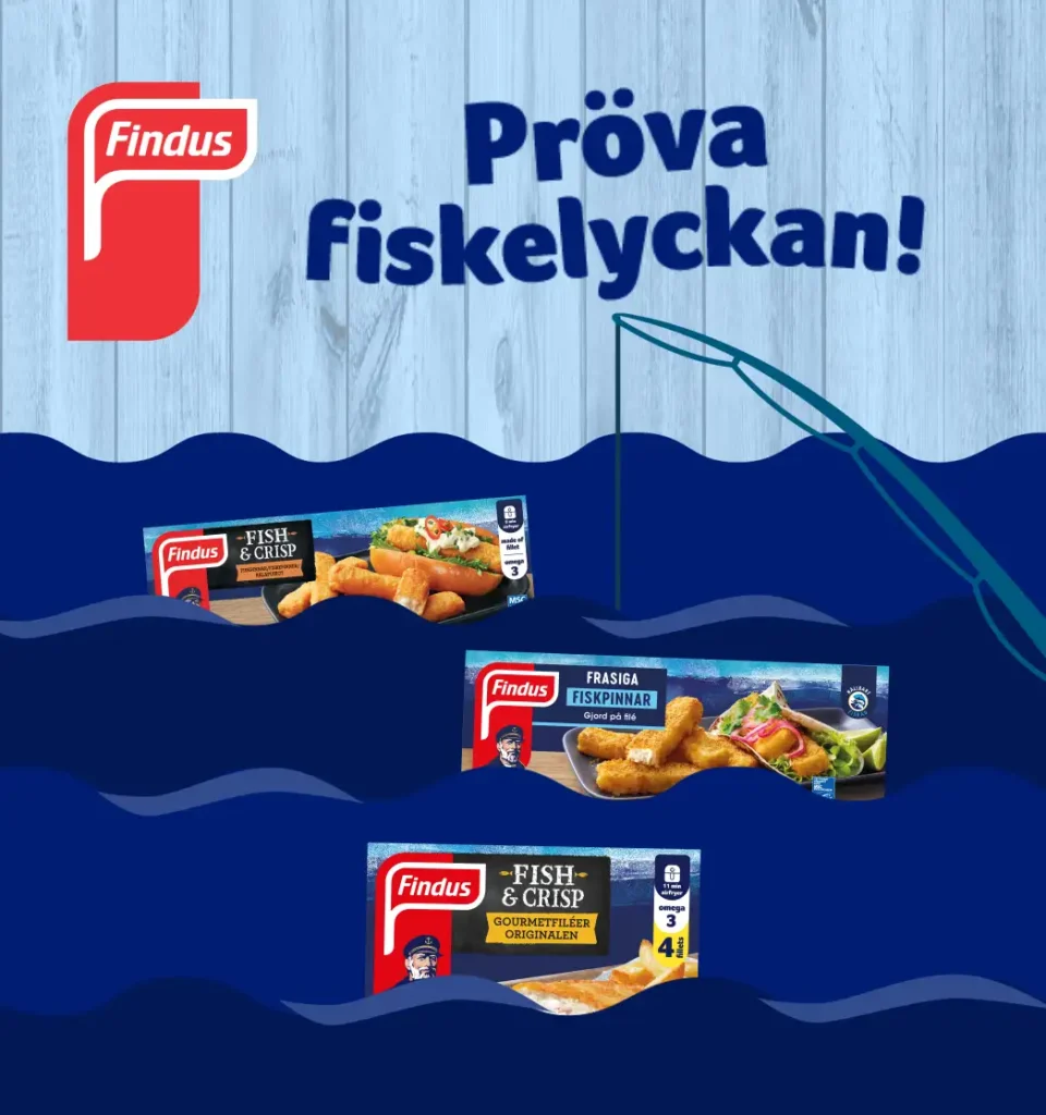 Kampanjen Findus Fiskelycka