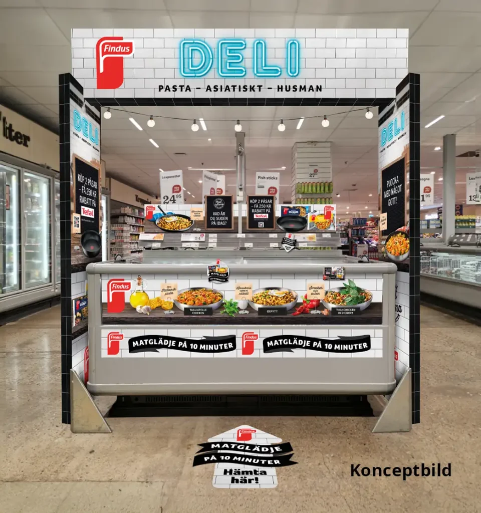 Färdigmatskonceptet Findus Deli
